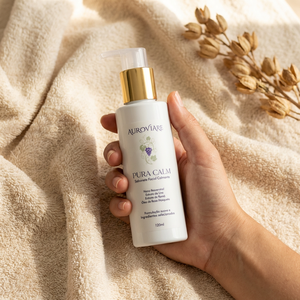 Pura Calm Sabonete Facial Calmante